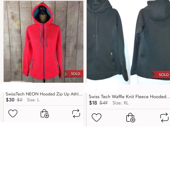 JACKET SWESS TECH MED 38/40 GRAY QUARTER ZIP - Picture 10 of 10